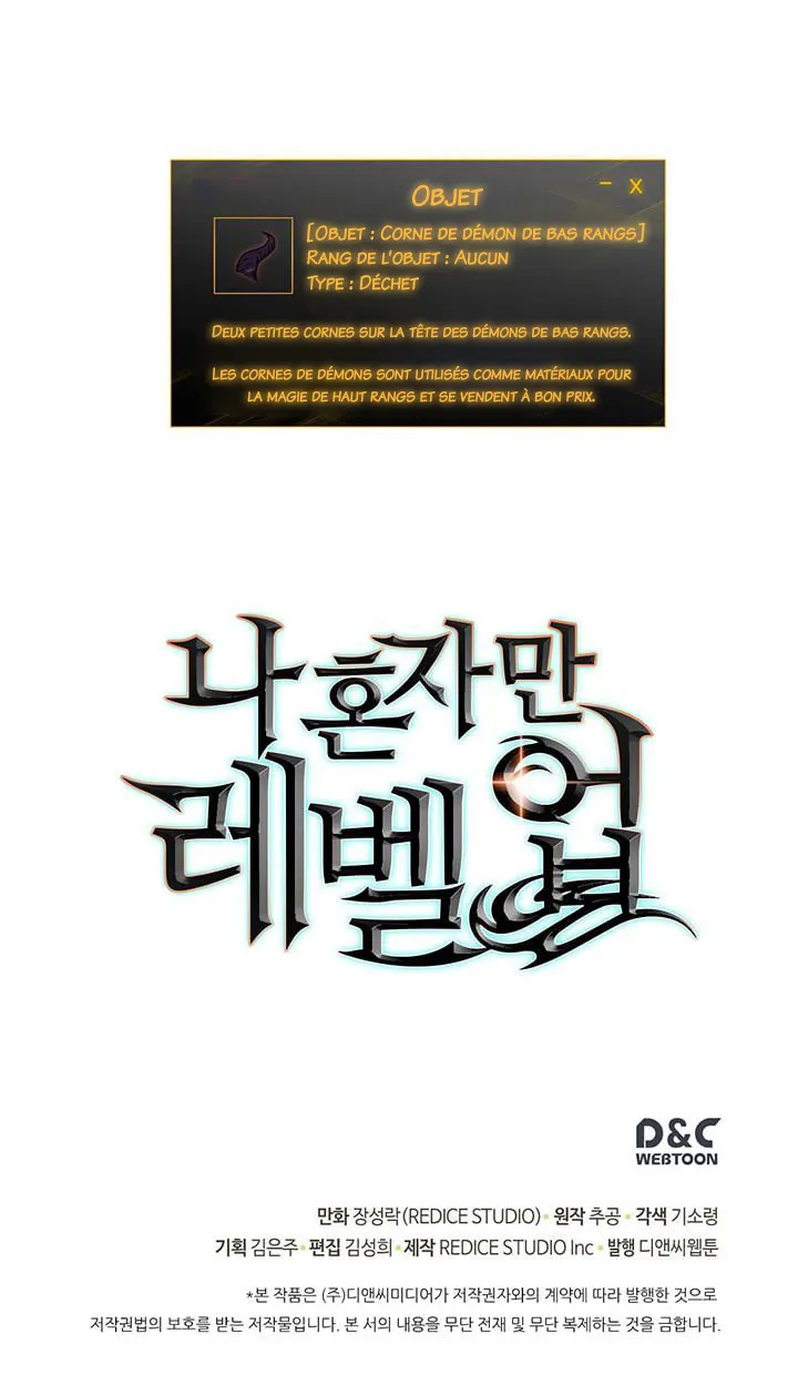 Read Solo Leveling FRANCAIS Manga Online