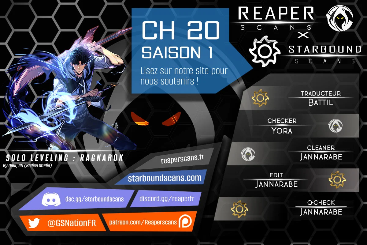Read Solo leveling Ragnarok FRANCAIS Manga Online