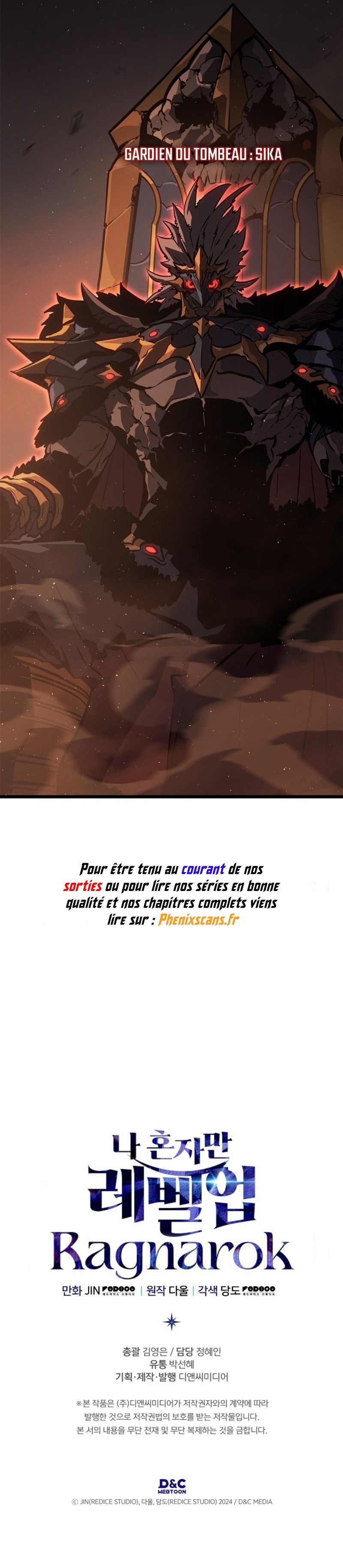 Read Solo leveling Ragnarok FRANCAIS Manga Online