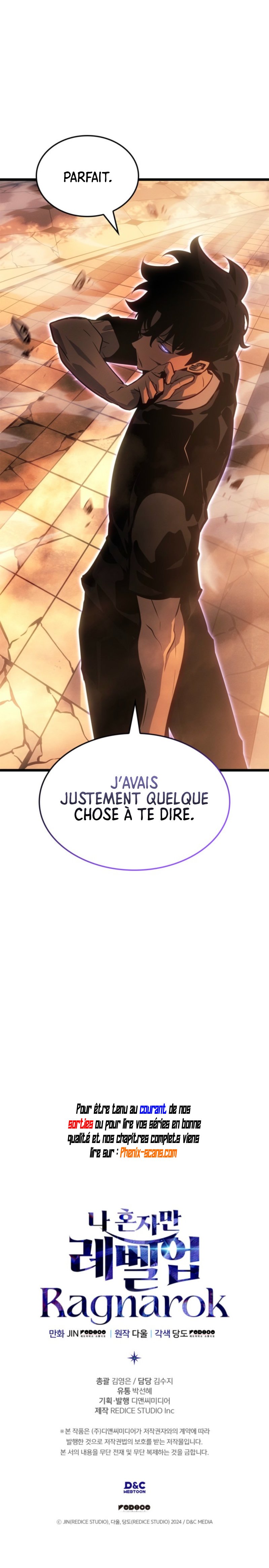 Read Solo leveling Ragnarok FRANCAIS Manga Online