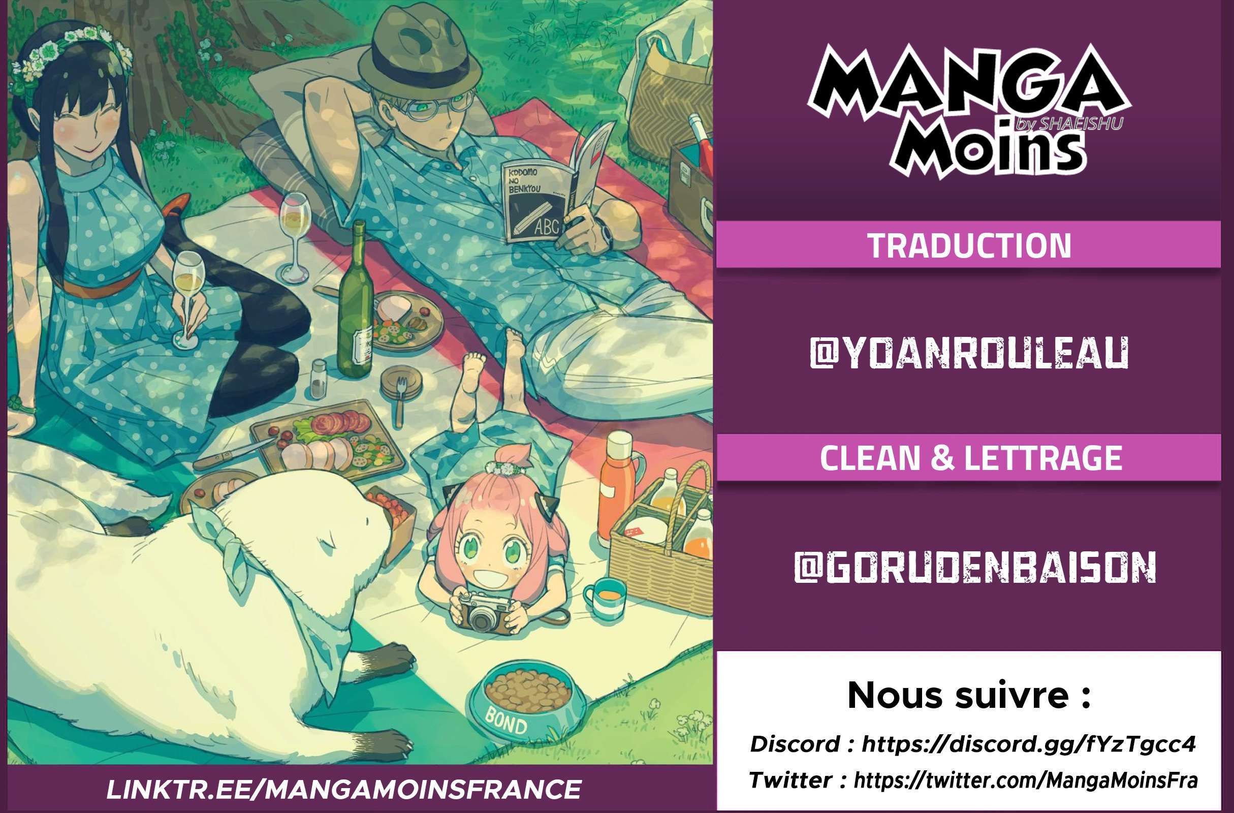 Read Spy X Family FRANCAIS Manga Online