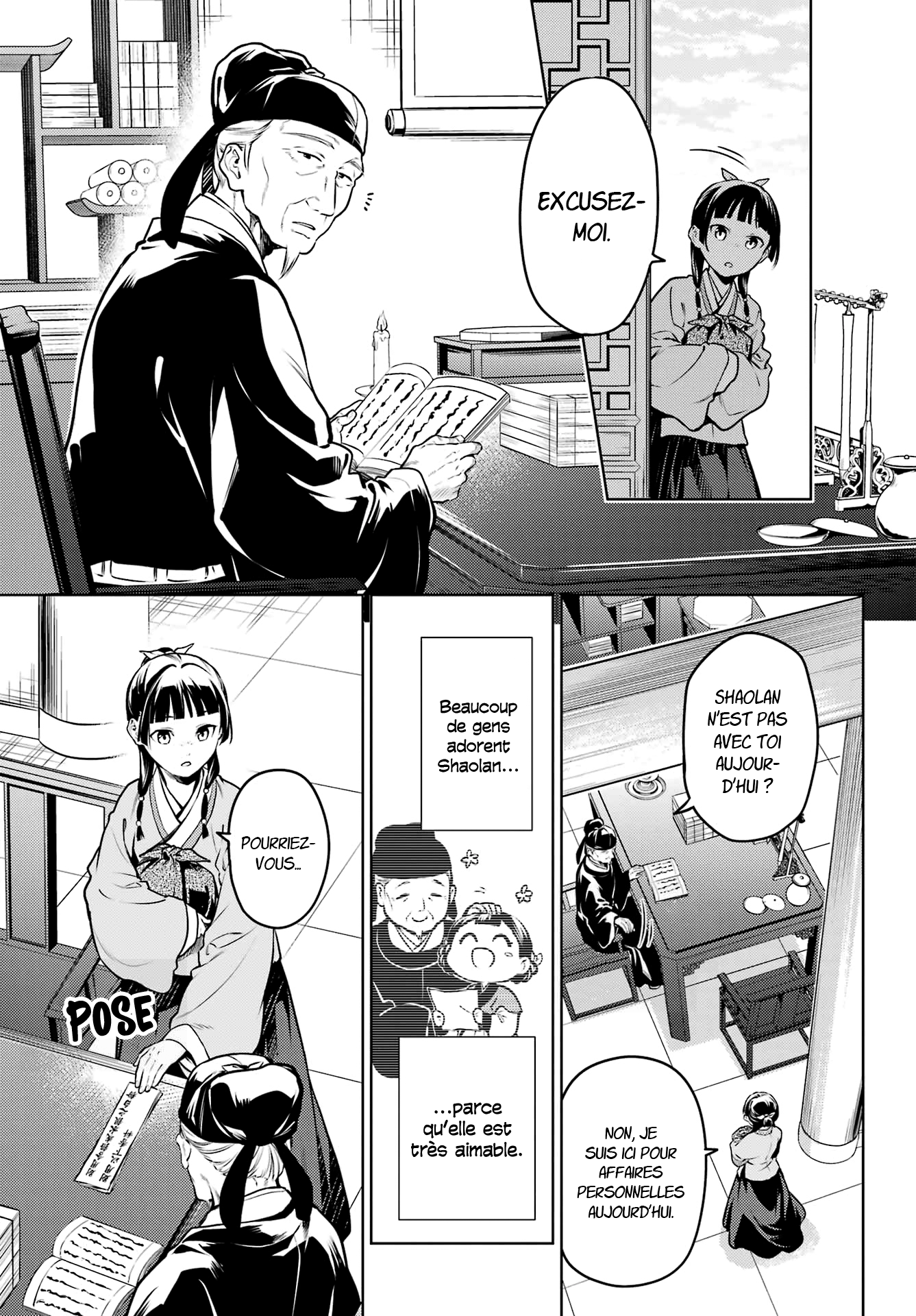 Read The Apothecary Diaries FRANCAIS Manga Online