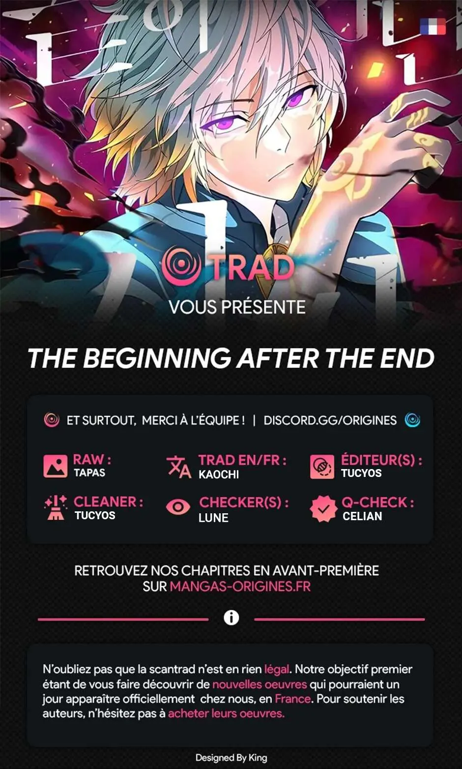 Read The Beginning After the End FRANCAIS Manga Online