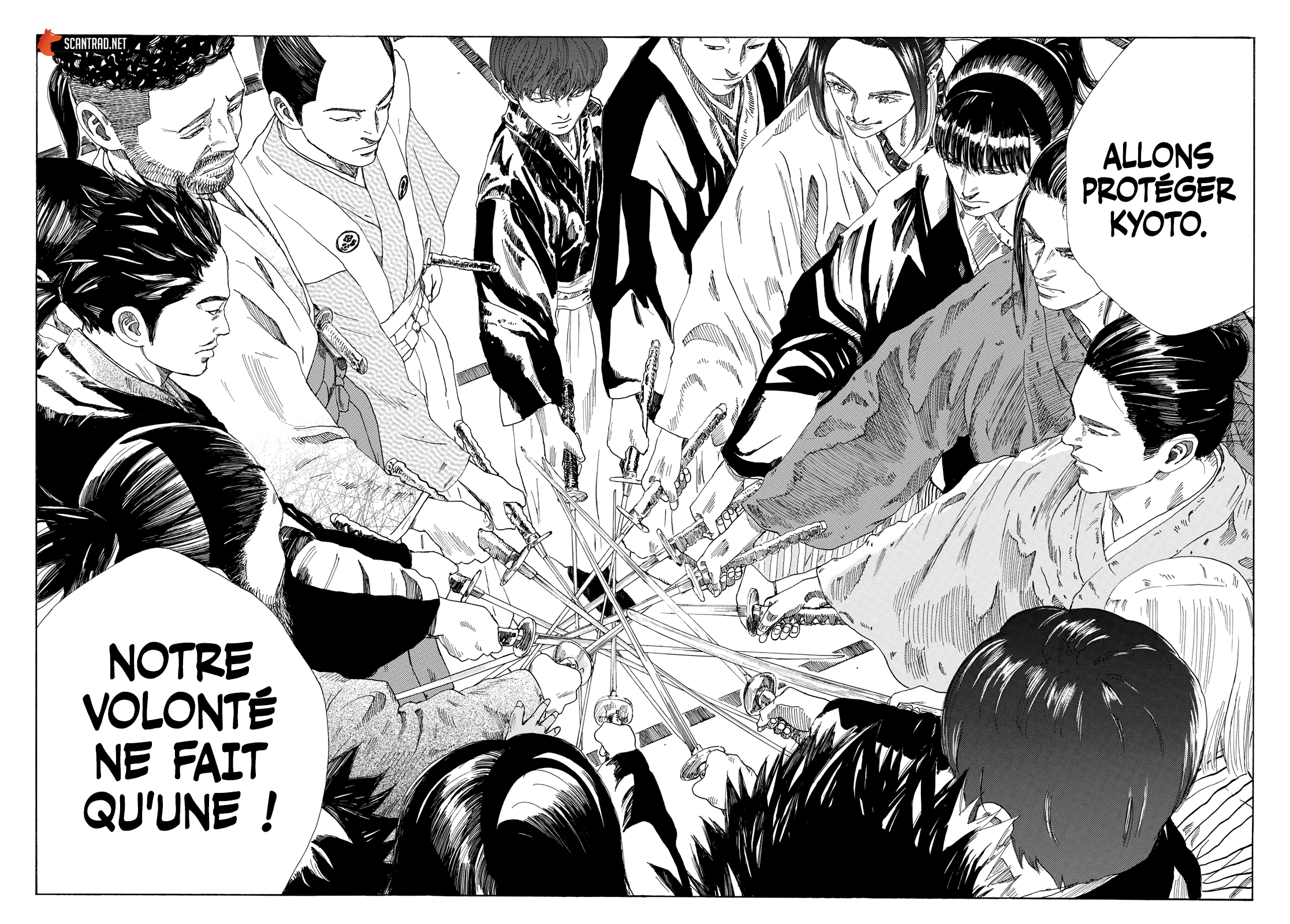 Read The Blue Wolves of Mibu FRANCAIS Manga Online