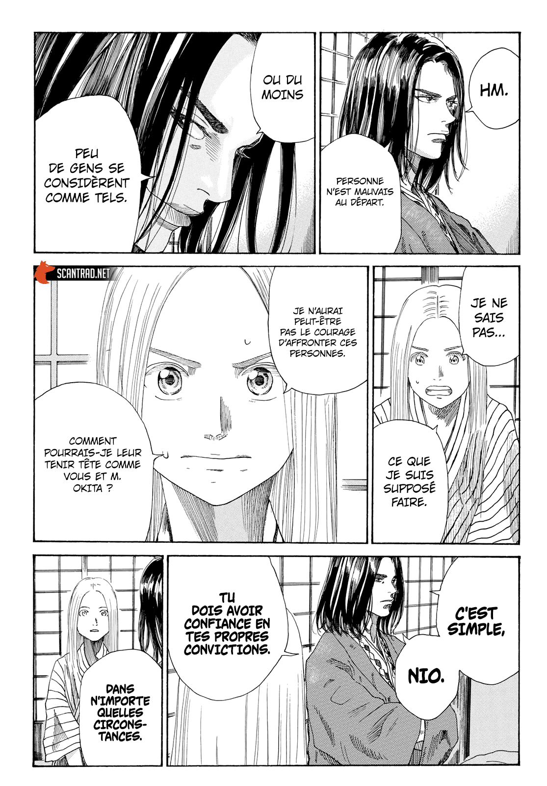 Read The Blue Wolves of Mibu FRANCAIS Manga Online