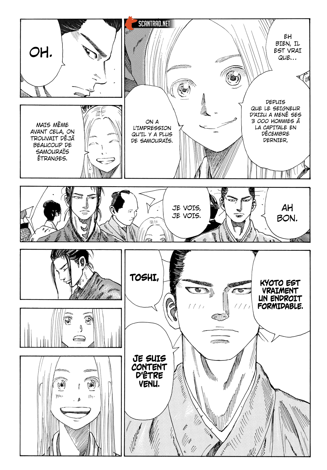 Read The Blue Wolves of Mibu FRANCAIS Manga Online