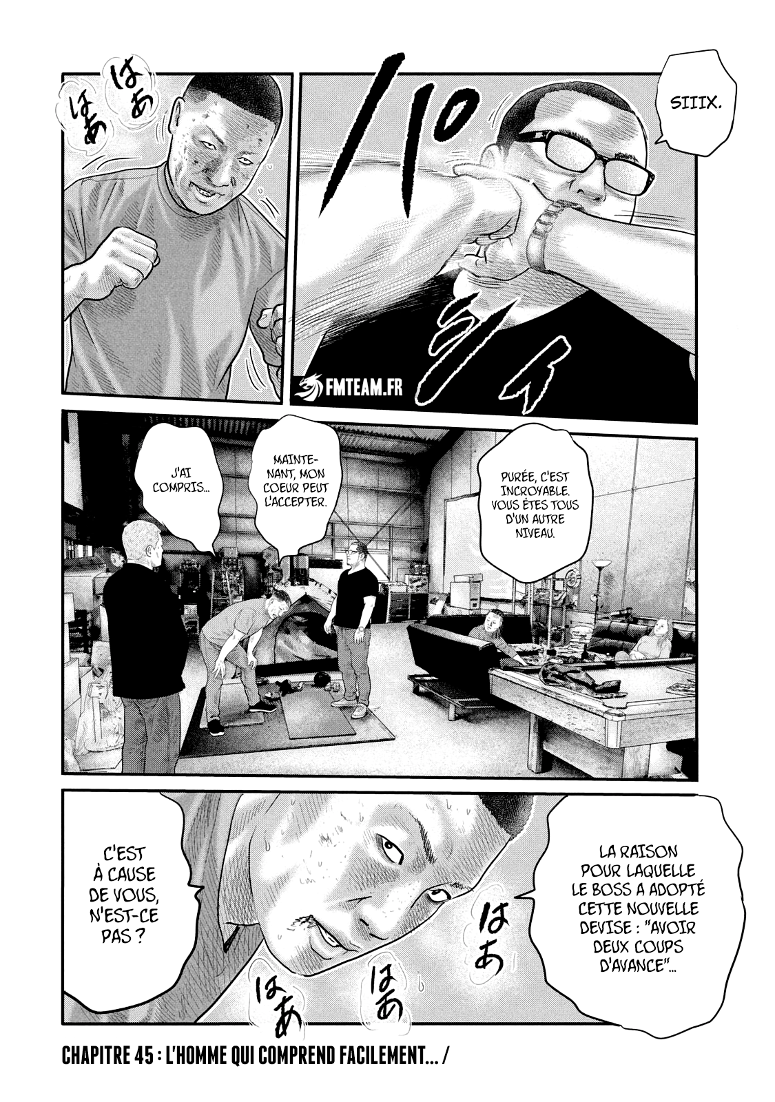 Read The Fable The Second contact and The Third Secret FRANCAIS Manga Online