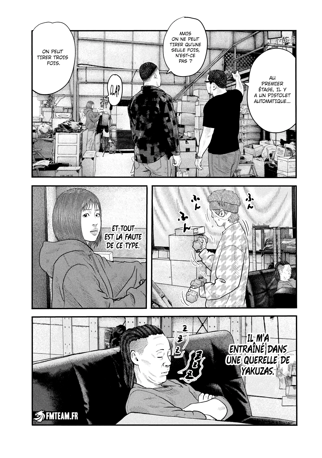 Read The Fable The Second contact and The Third Secret FRANCAIS Manga Online