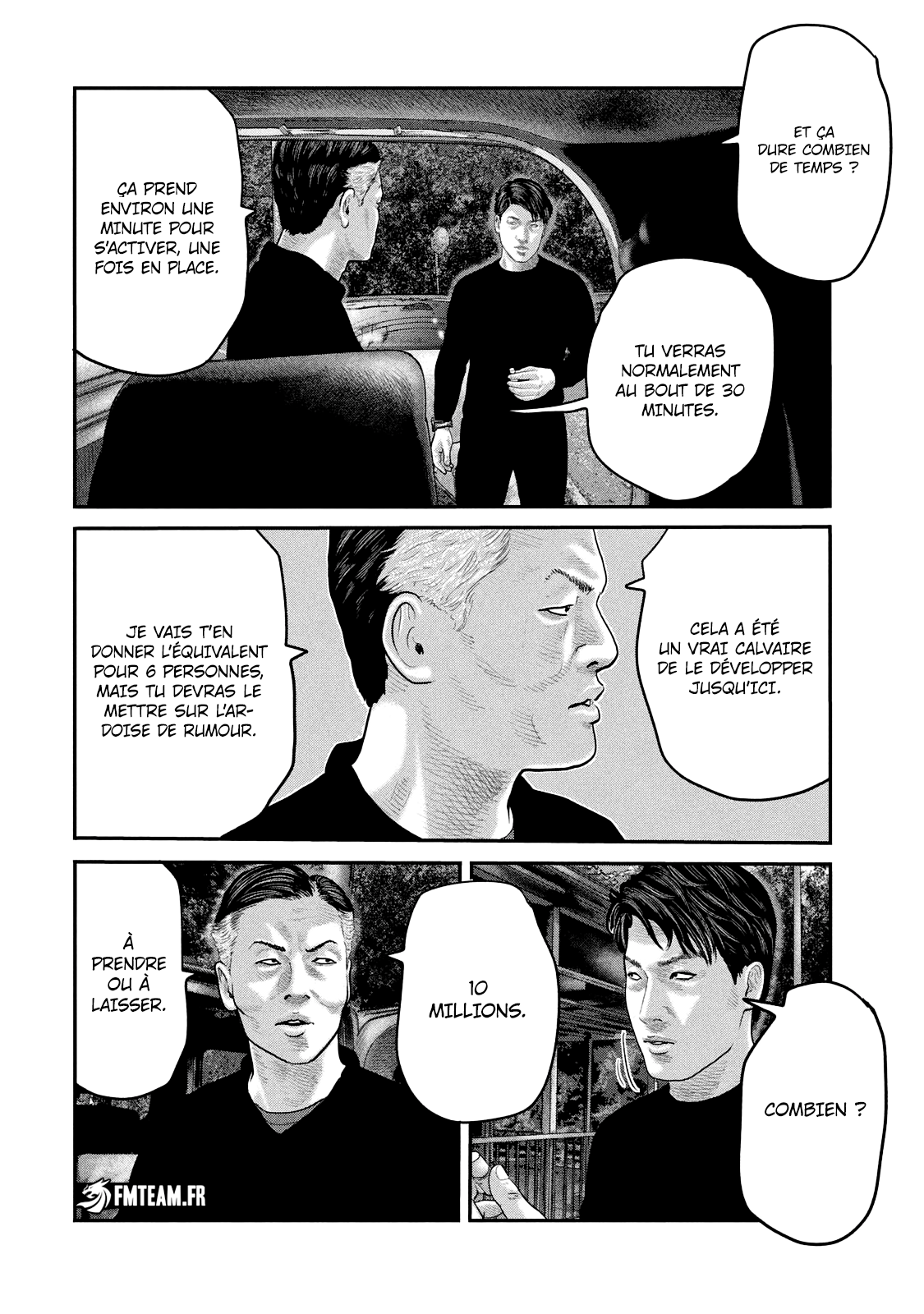 Read The Fable The Second contact and The Third Secret FRANCAIS Manga Online