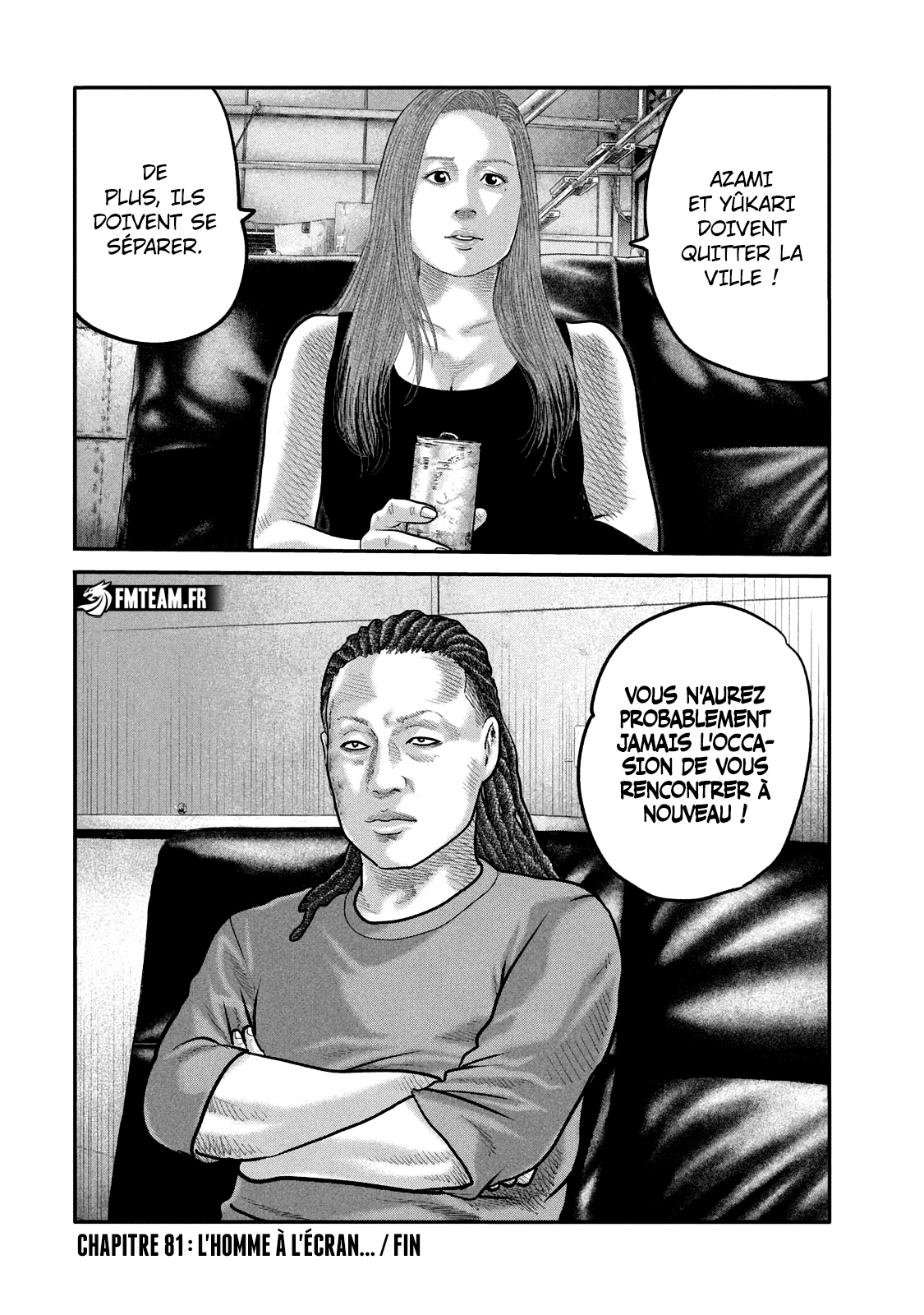 Read The Fable The Second contact and The Third Secret FRANCAIS Manga Online