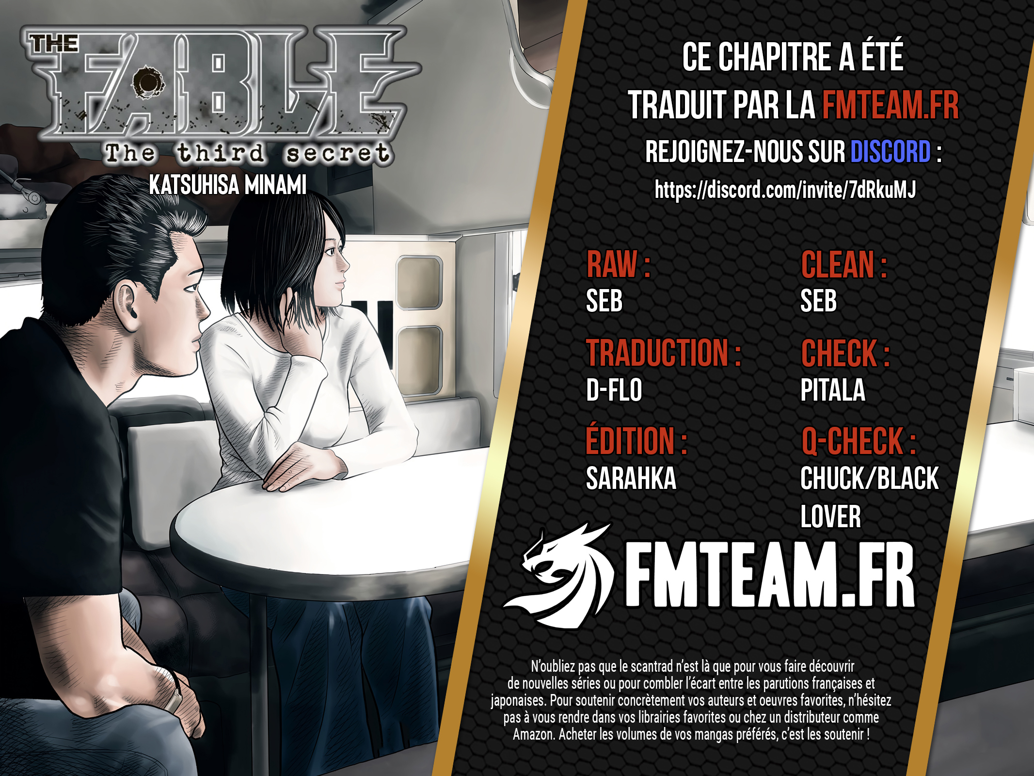 Read The Fable The Second contact and The Third Secret FRANCAIS Manga Online