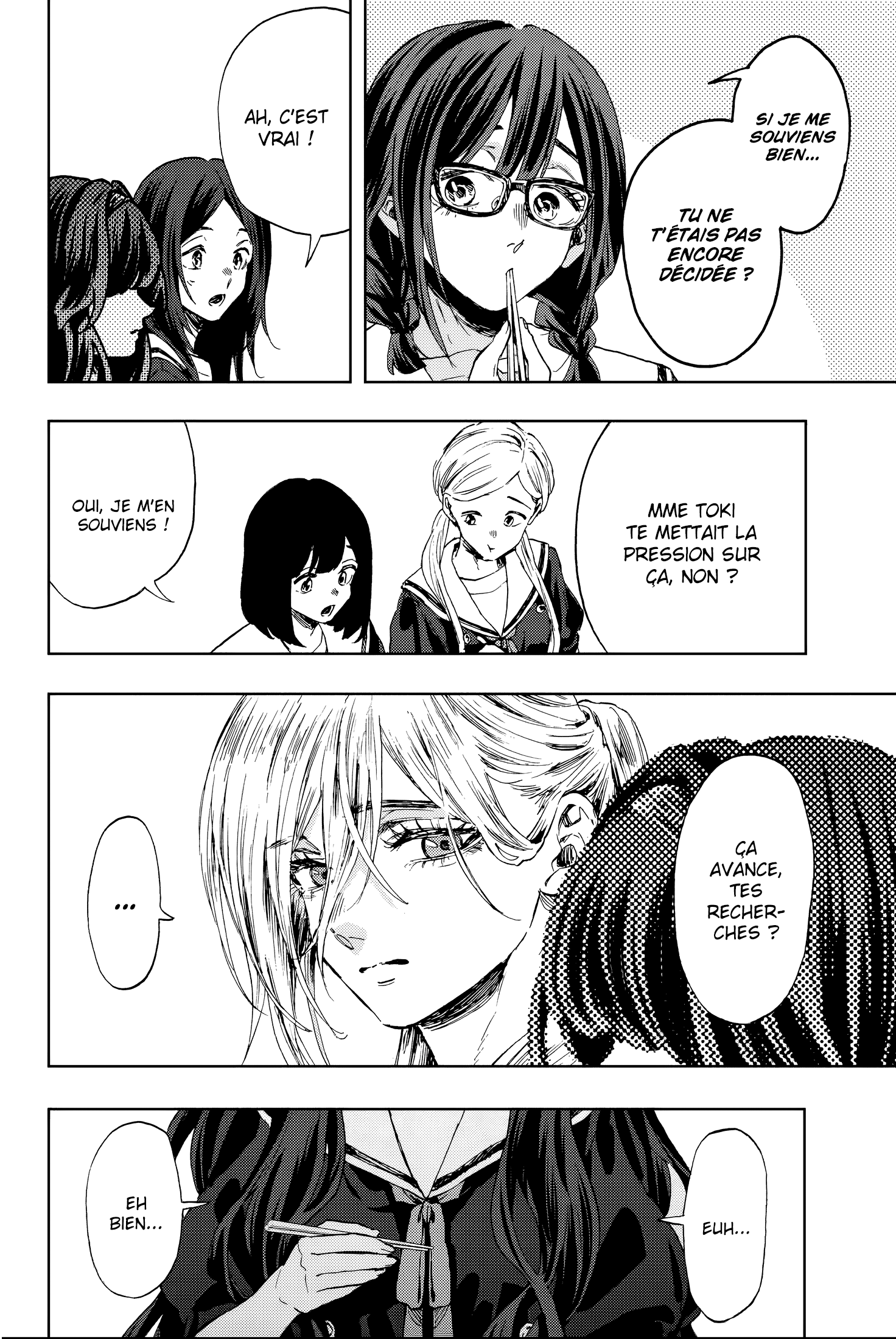 Read The Fragrant Flower Blooms with Dignity FRANCAIS Manga Online