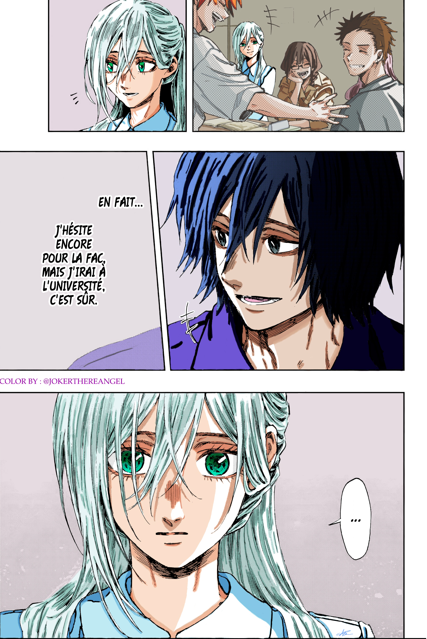 Read The Fragrant Flower Blooms with Dignity FRANCAIS Manga Online