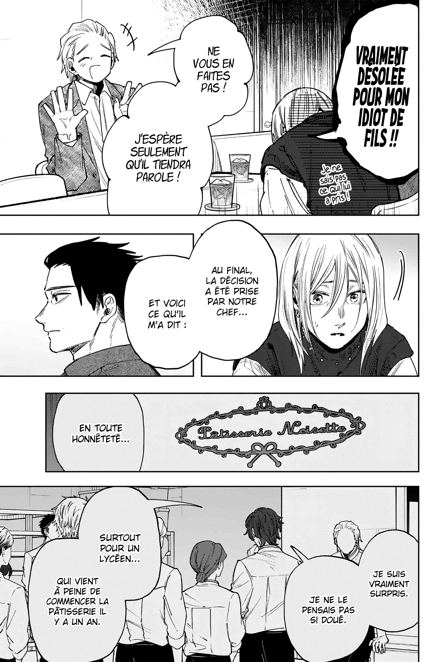 Read The Fragrant Flower Blooms with Dignity FRANCAIS Manga Online