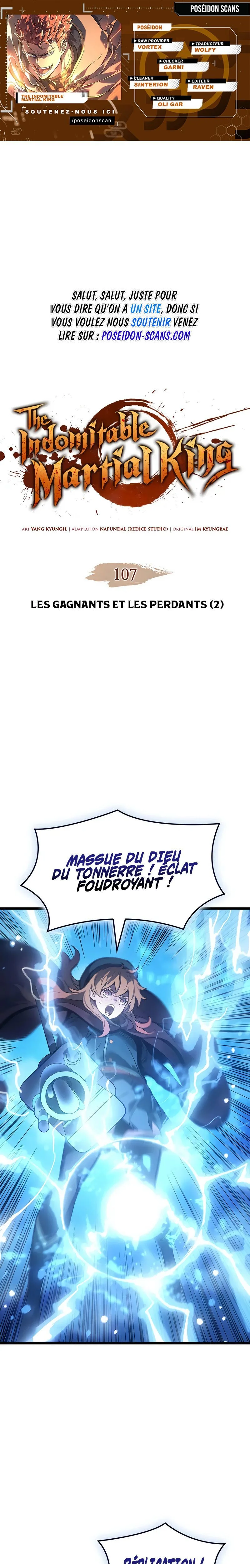 Read The Indomitable Martial King FRANCAIS Manga Online