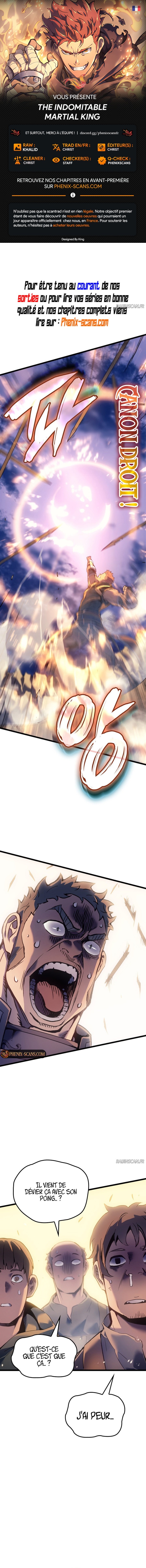 Read The Indomitable Martial King FRANCAIS Manga Online