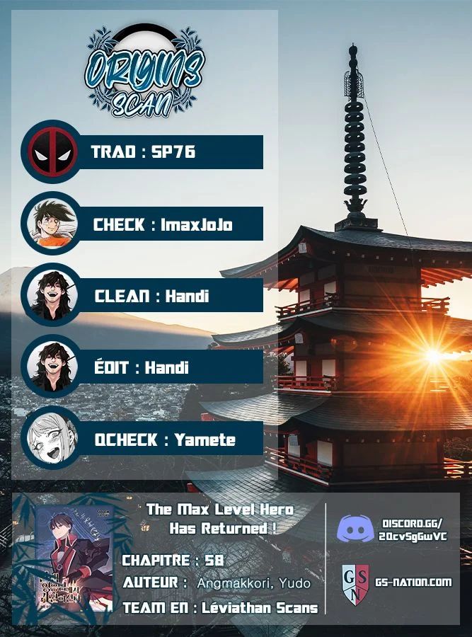 Read The Max Level Hero has Returned FRANCAIS Manga Online