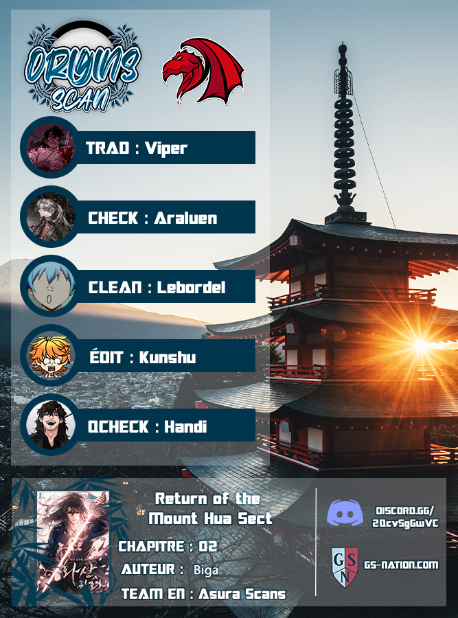 Read The Returns of The Mount Hua Sect FRANCAIS Manga Online