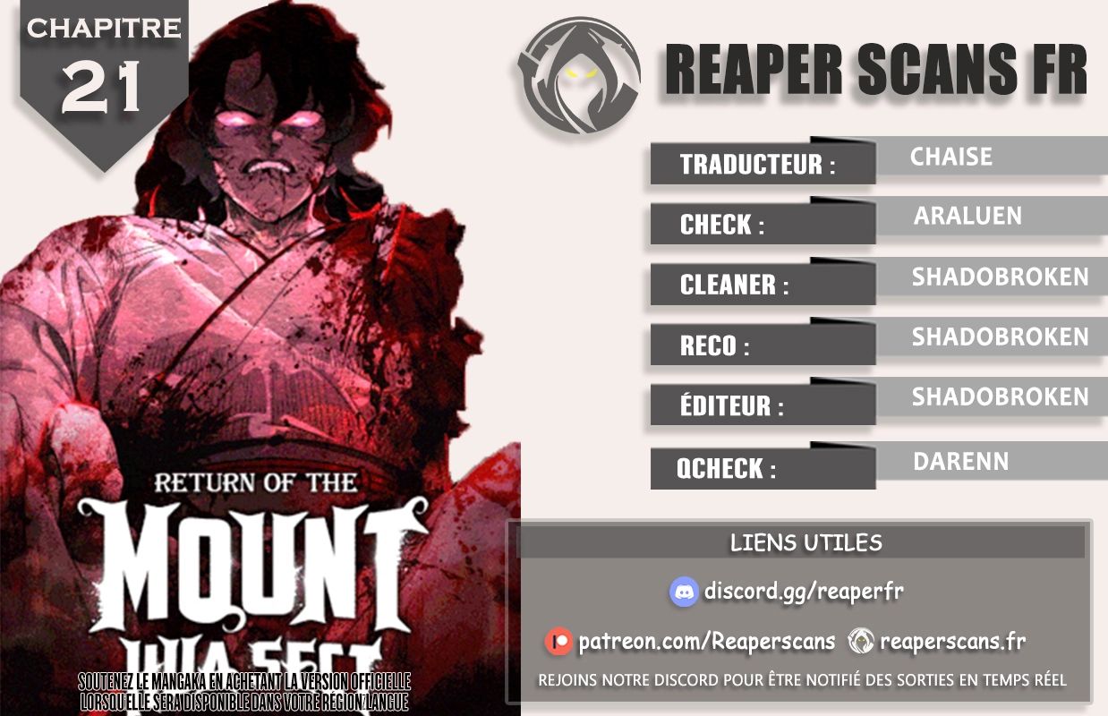 Read The Returns of The Mount Hua Sect FRANCAIS Manga Online