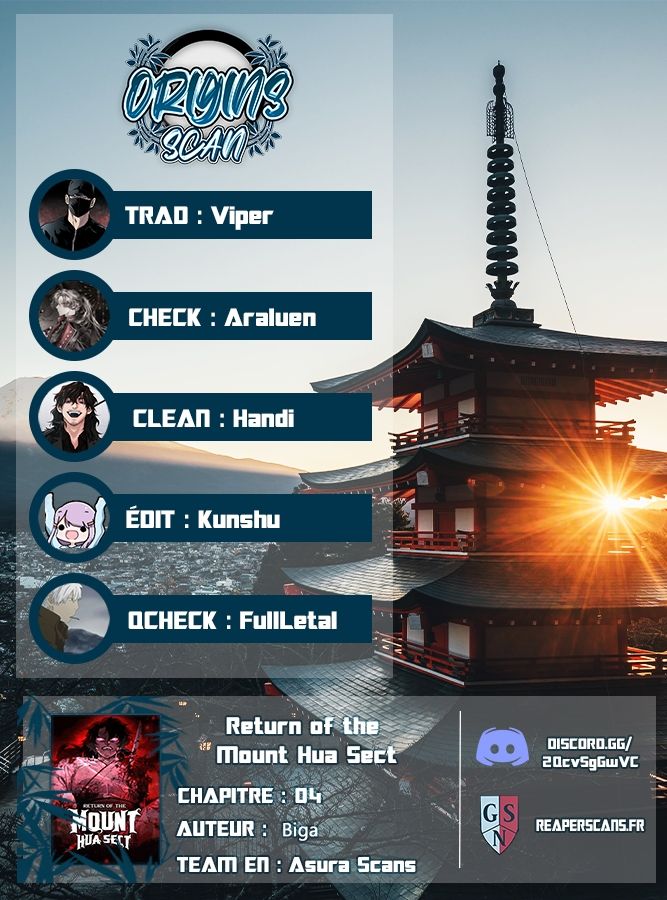 Read The Returns of The Mount Hua Sect FRANCAIS Manga Online