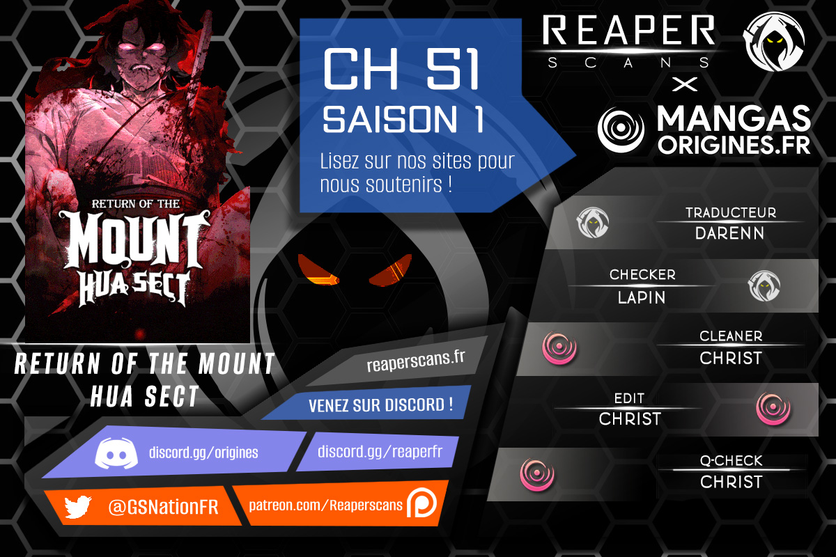 Read The Returns of The Mount Hua Sect FRANCAIS Manga Online