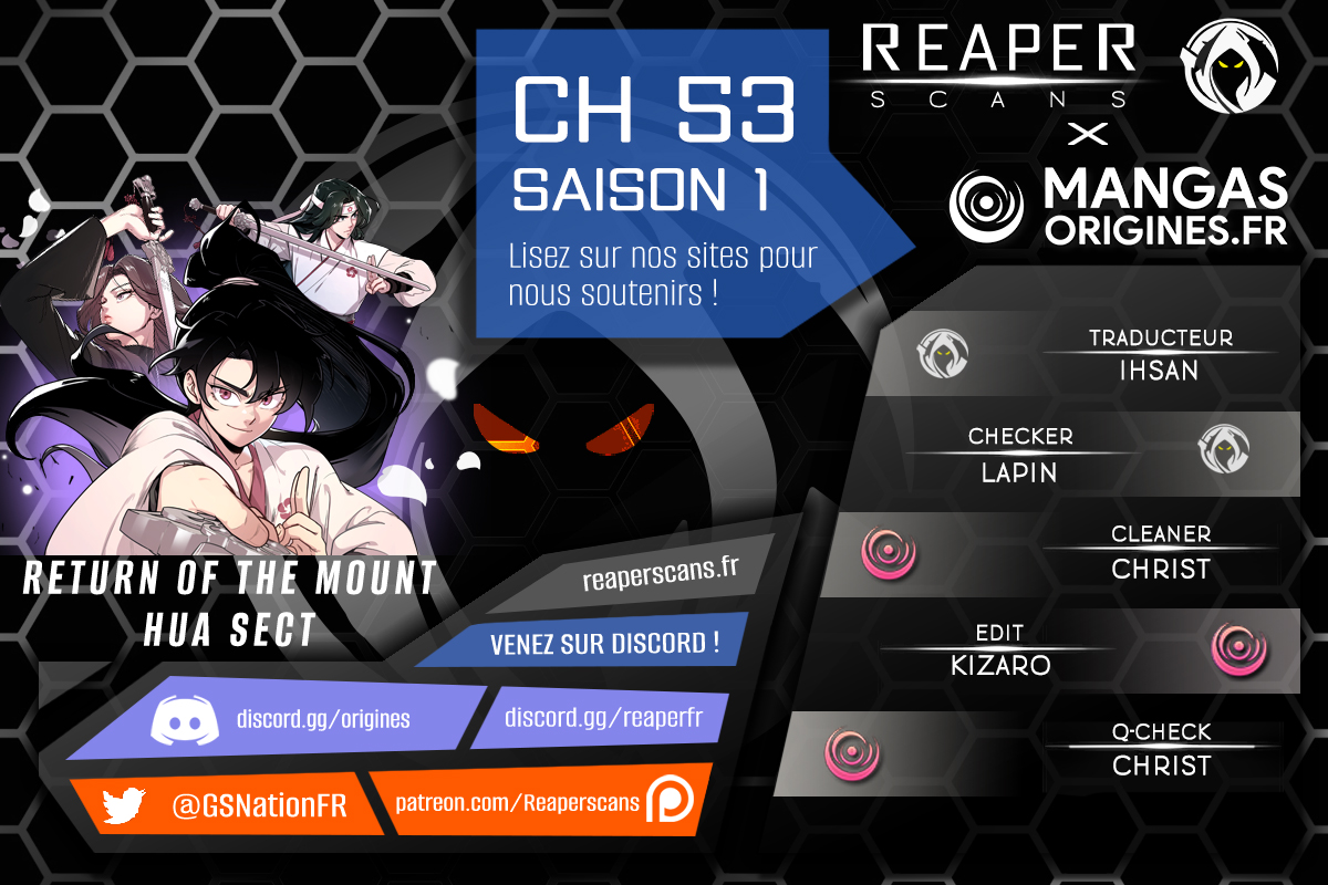 Read The Returns of The Mount Hua Sect FRANCAIS Manga Online