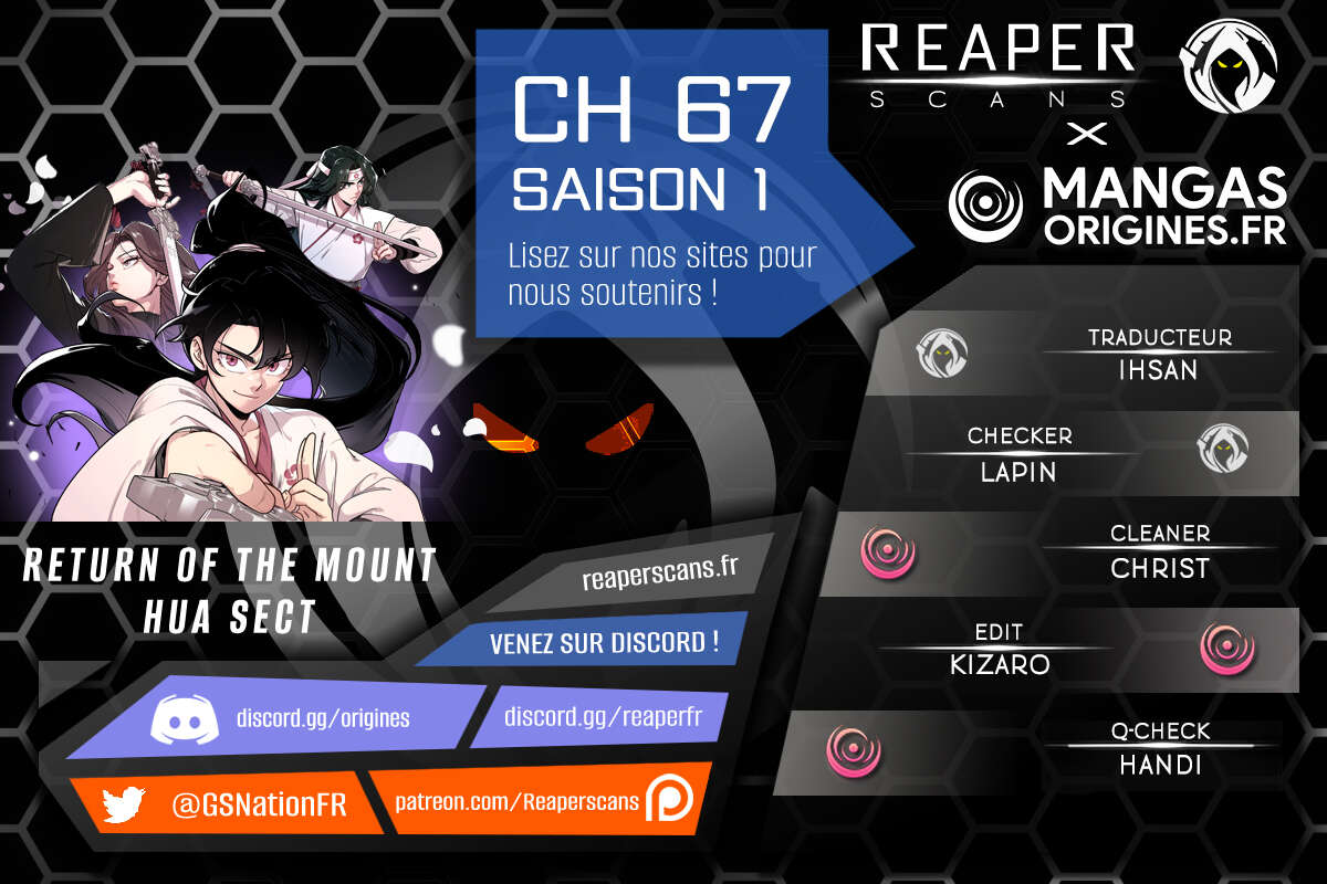 Read The Returns of The Mount Hua Sect FRANCAIS Manga Online