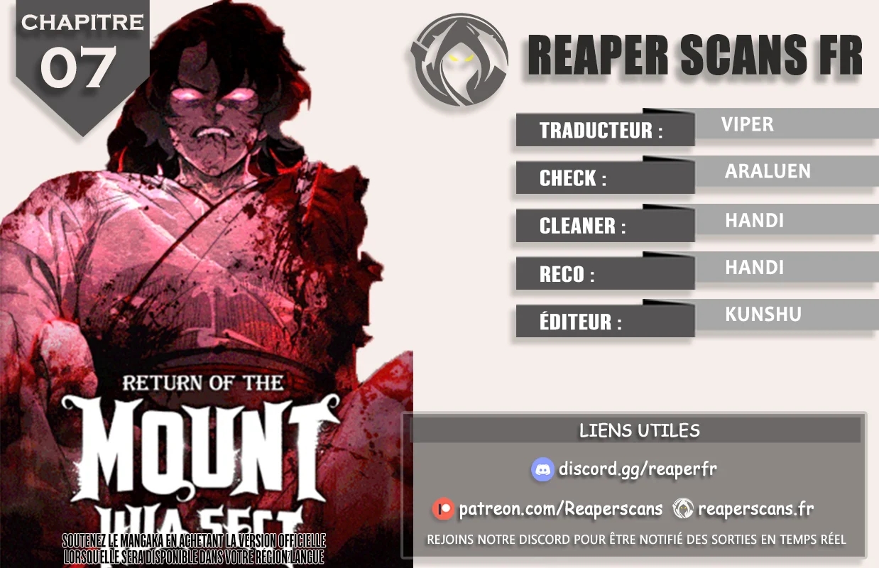 Read The Returns of The Mount Hua Sect FRANCAIS Manga Online