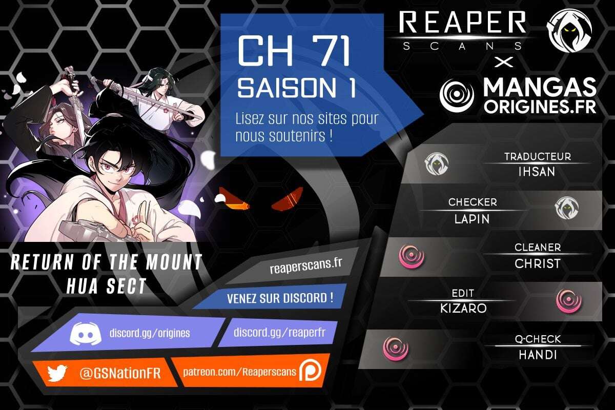 Read The Returns of The Mount Hua Sect FRANCAIS Manga Online