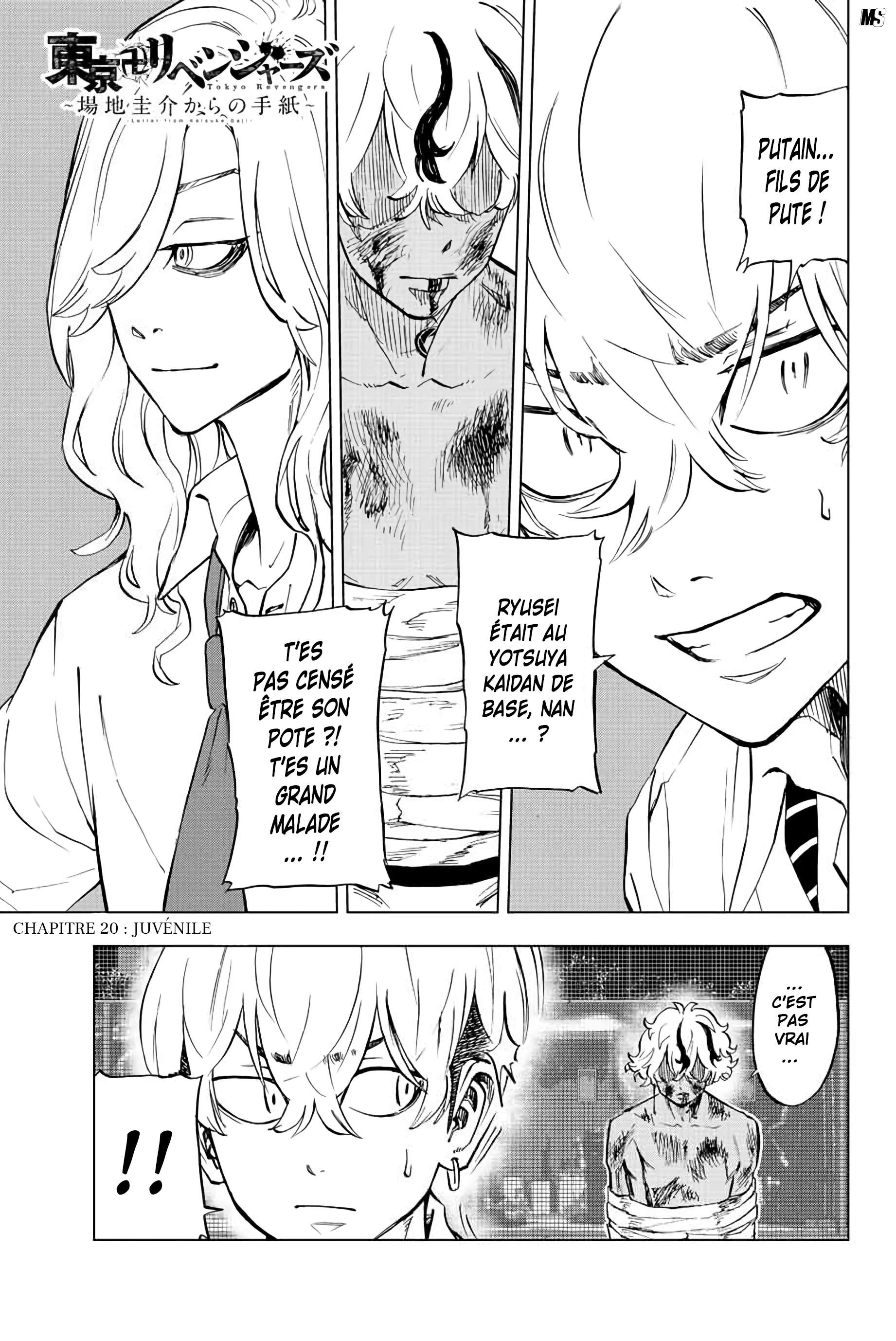 Read Tokyo Revengers A Letter from Keisuke Baji FRANCAIS Manga Online