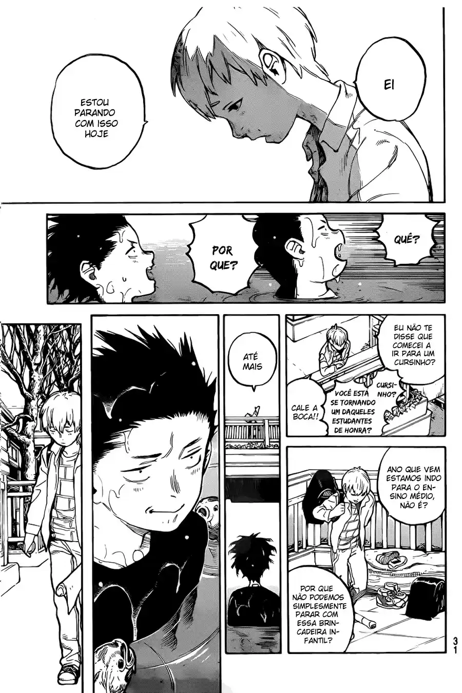 Read A Silent Voice Português Manga Online