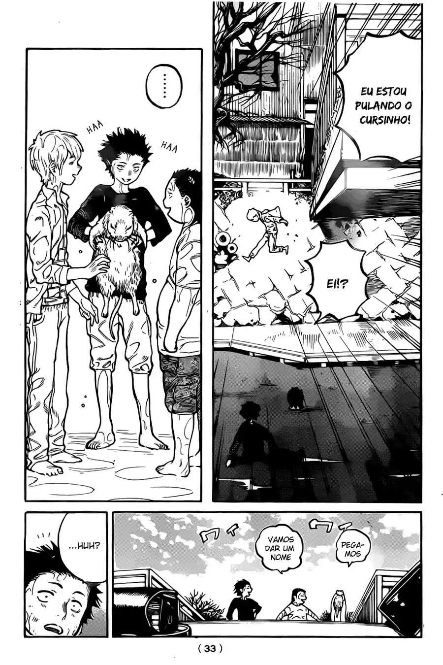 Read A Silent Voice Português Manga Online