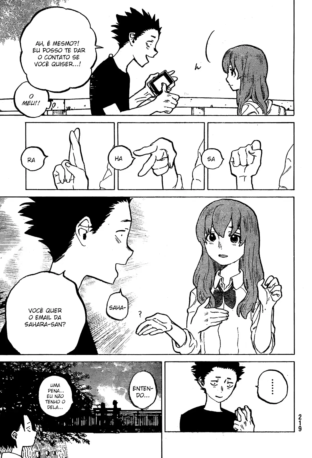 Read A Silent Voice Português Manga Online