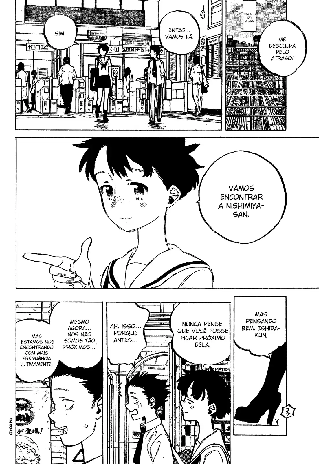 Read A Silent Voice Português Manga Online