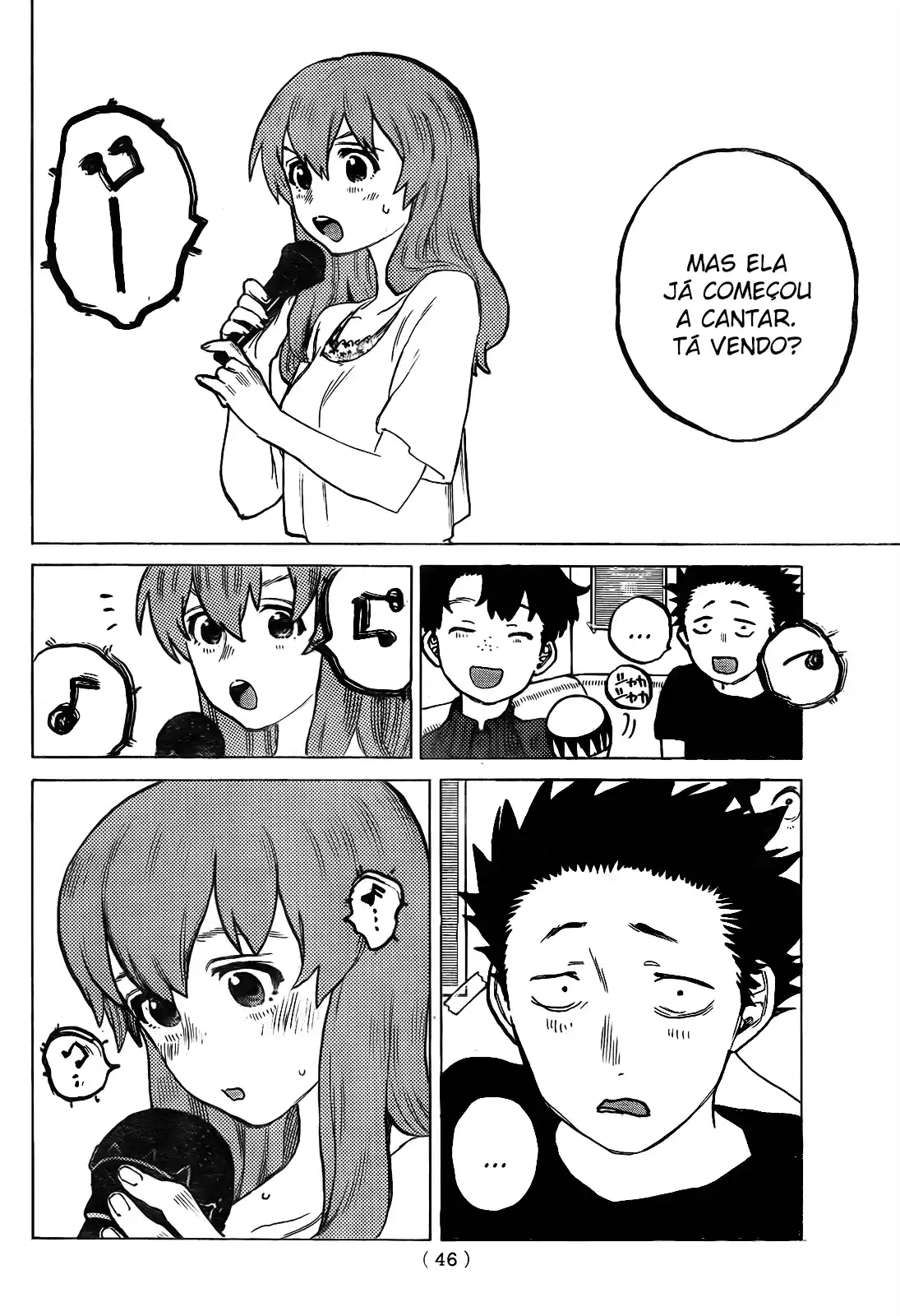 Read A Silent Voice Português Manga Online