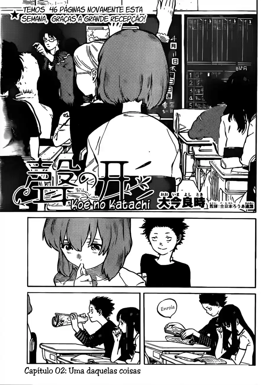 Read A Silent Voice Português Manga Online