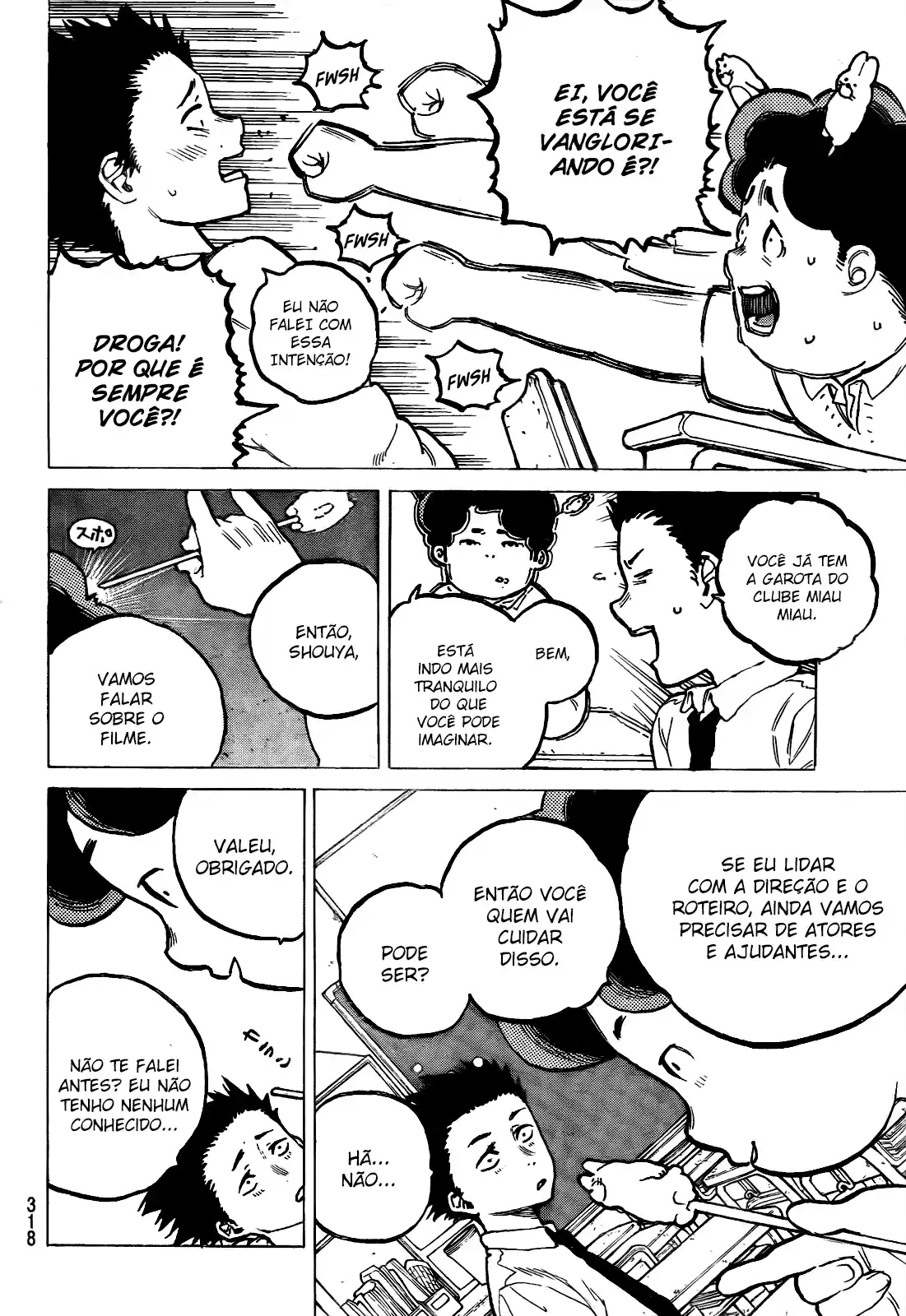 Read A Silent Voice Português Manga Online