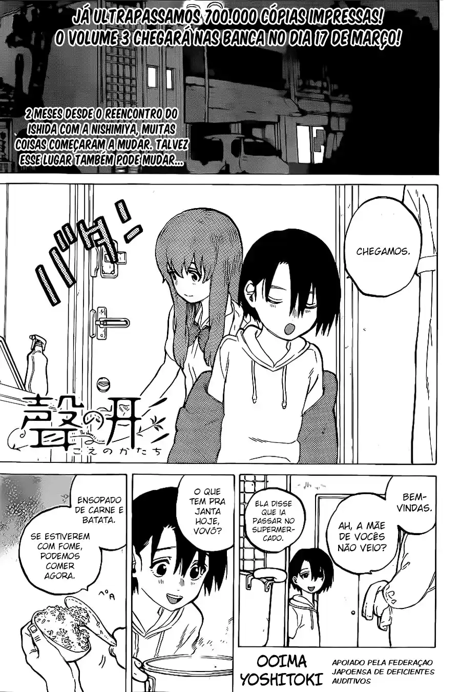 Read A Silent Voice Português Manga Online