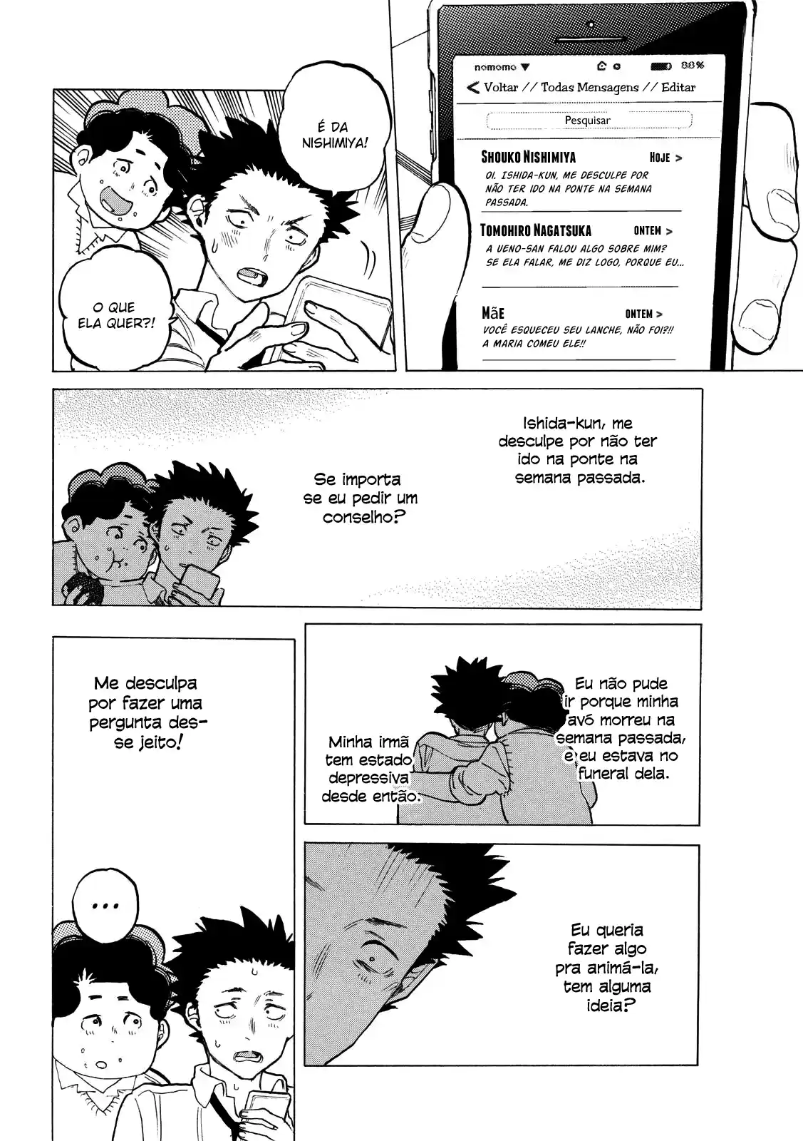 Read A Silent Voice Português Manga Online