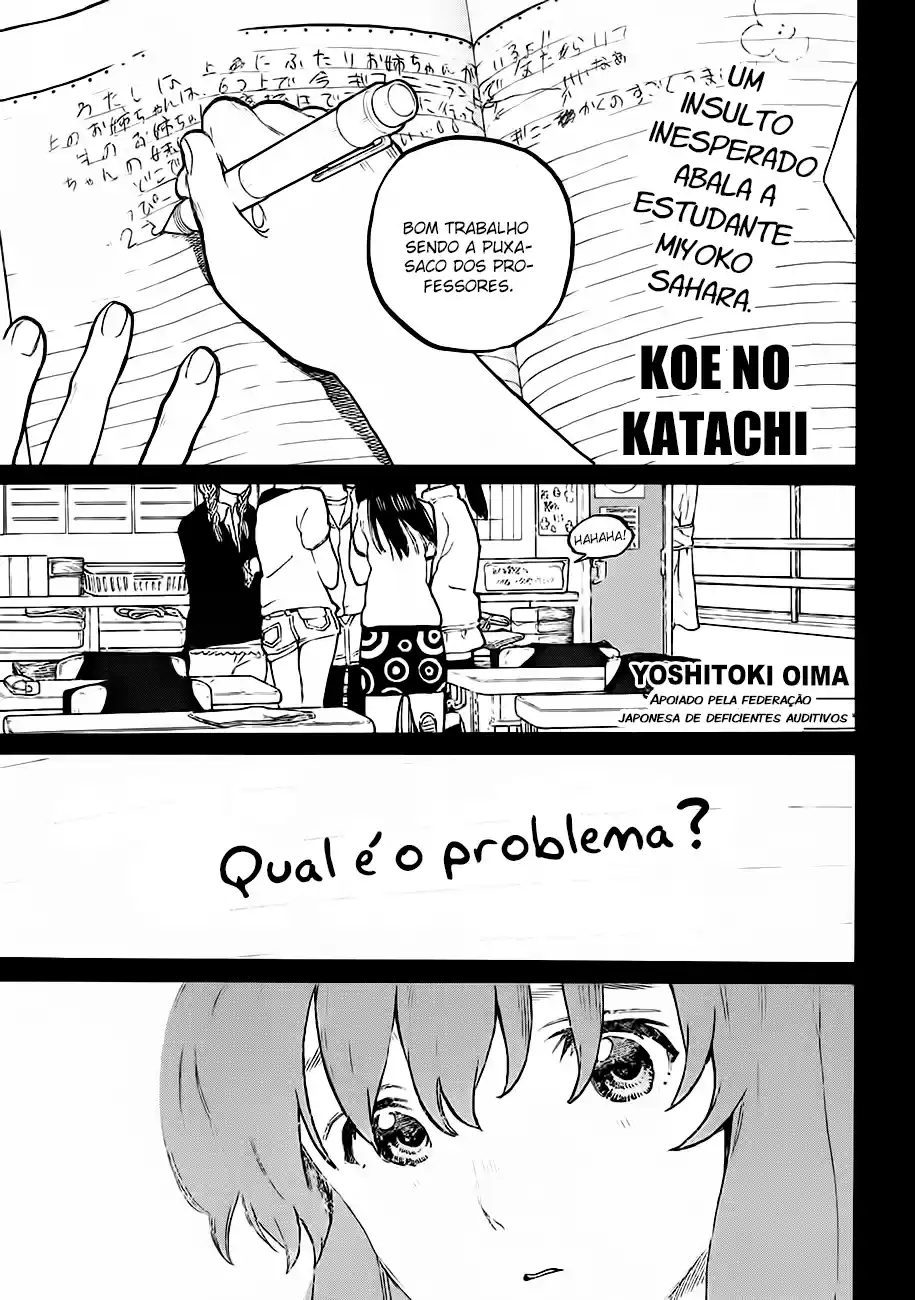 Read A Silent Voice Português Manga Online