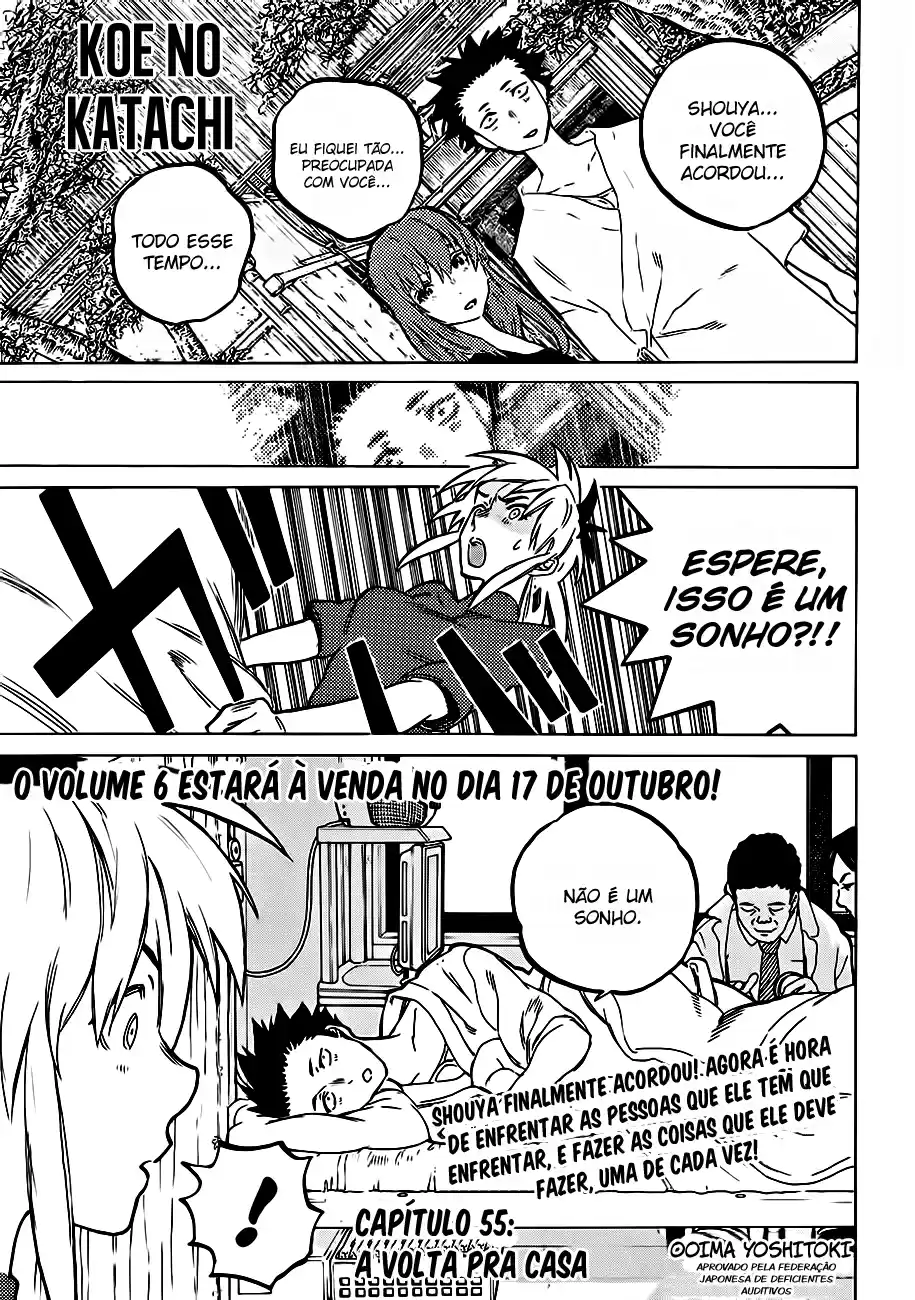 Read A Silent Voice Português Manga Online