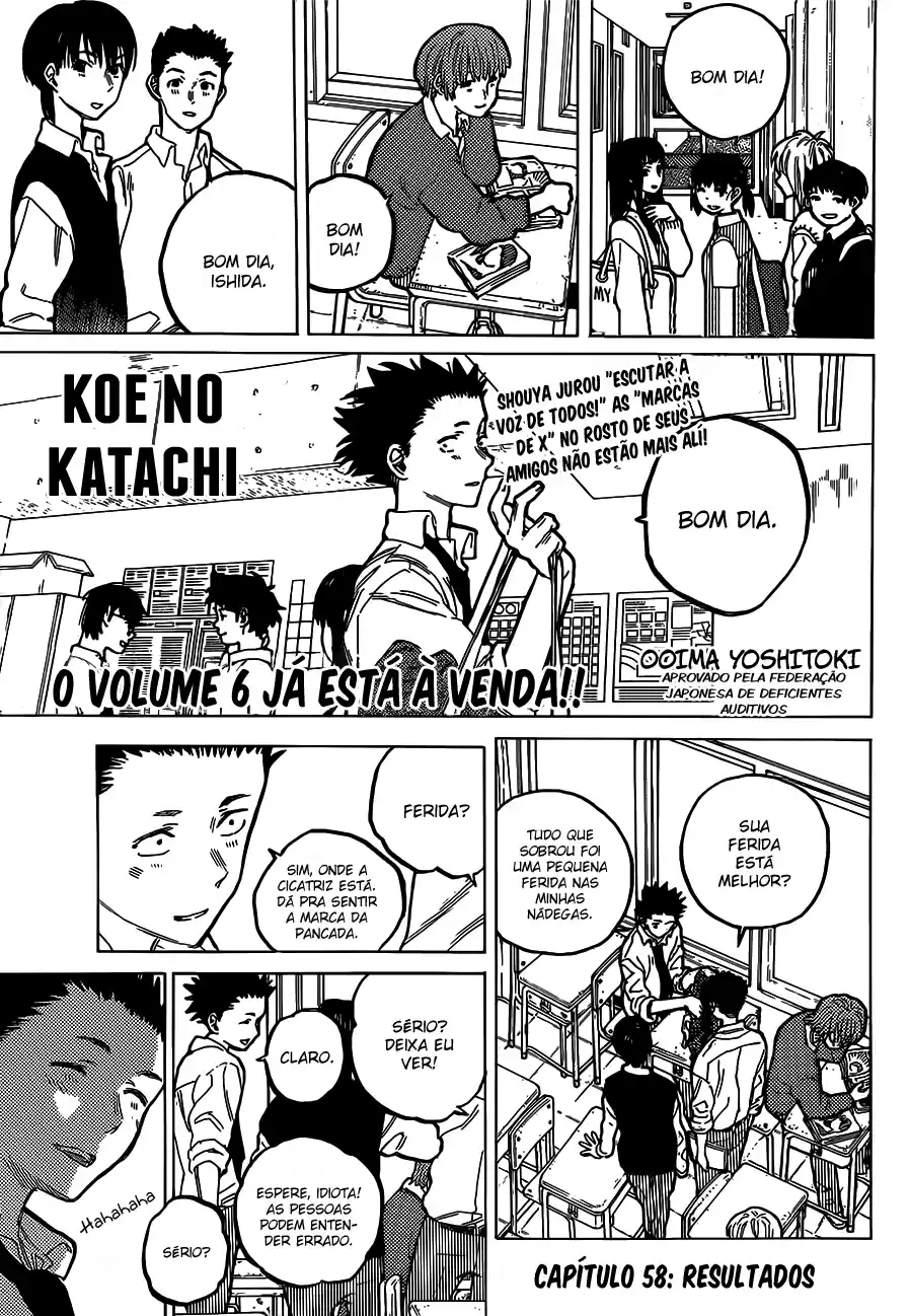 Read A Silent Voice Português Manga Online