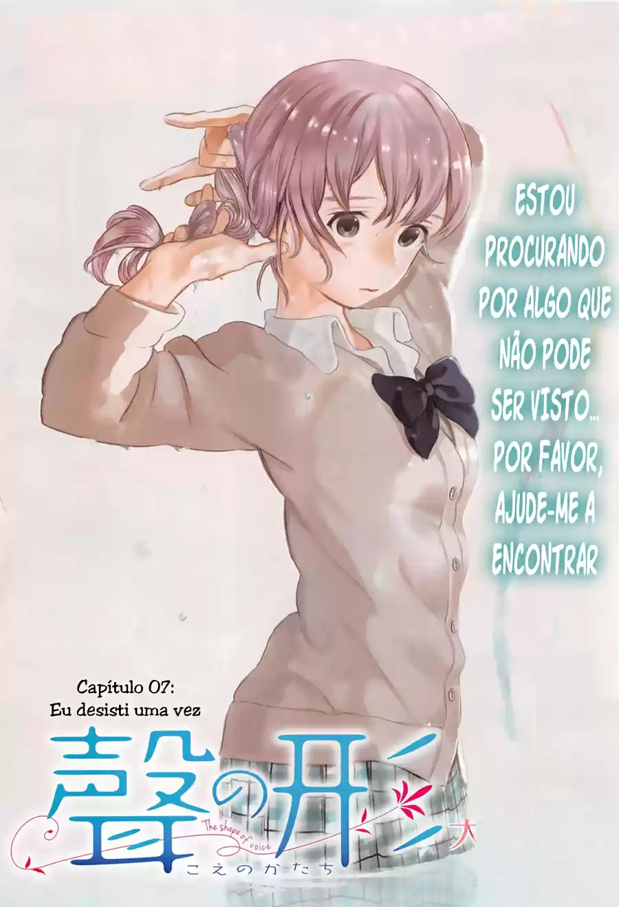Read A Silent Voice Português Manga Online