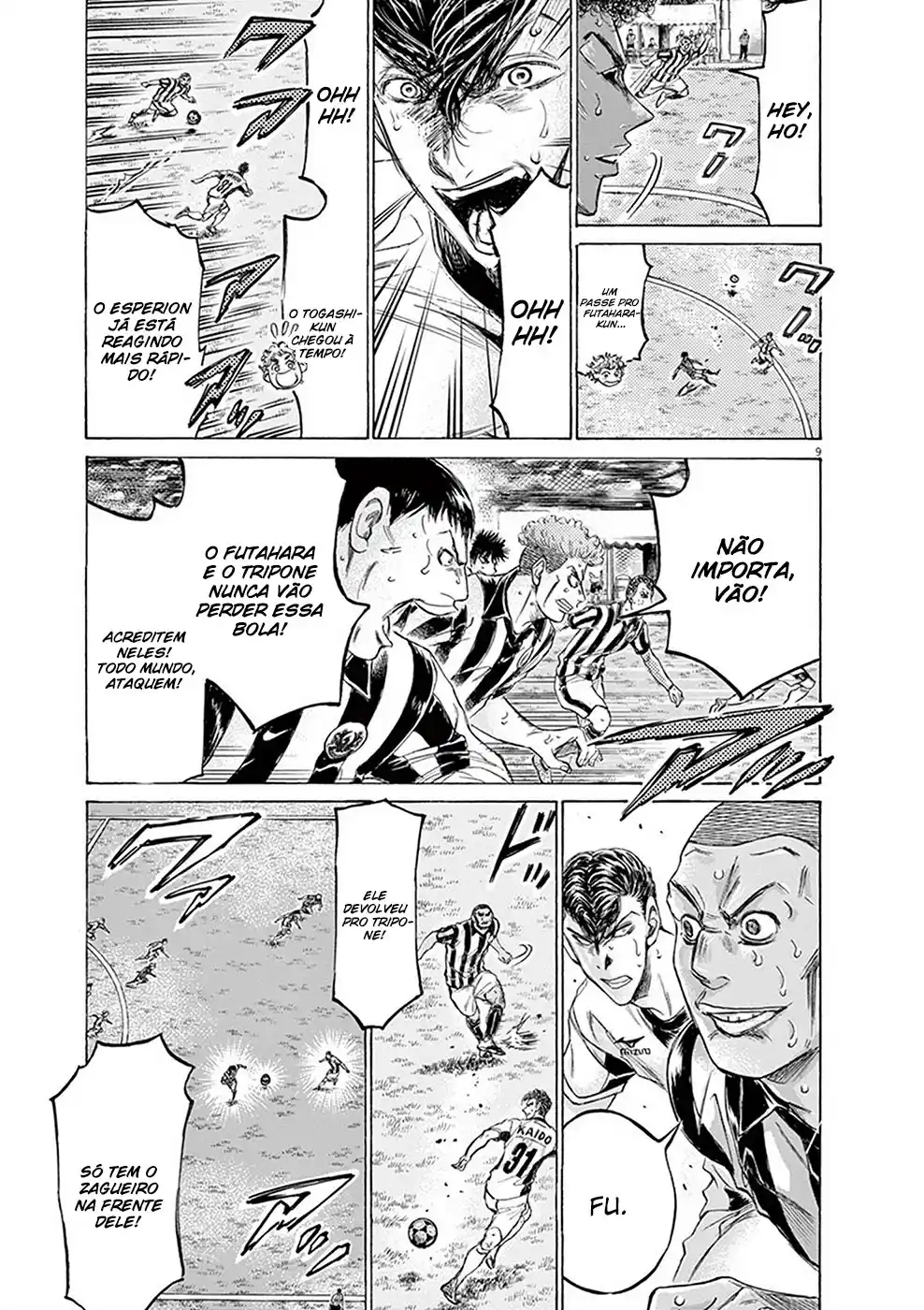 Read Ao Ashi Português Manga Online