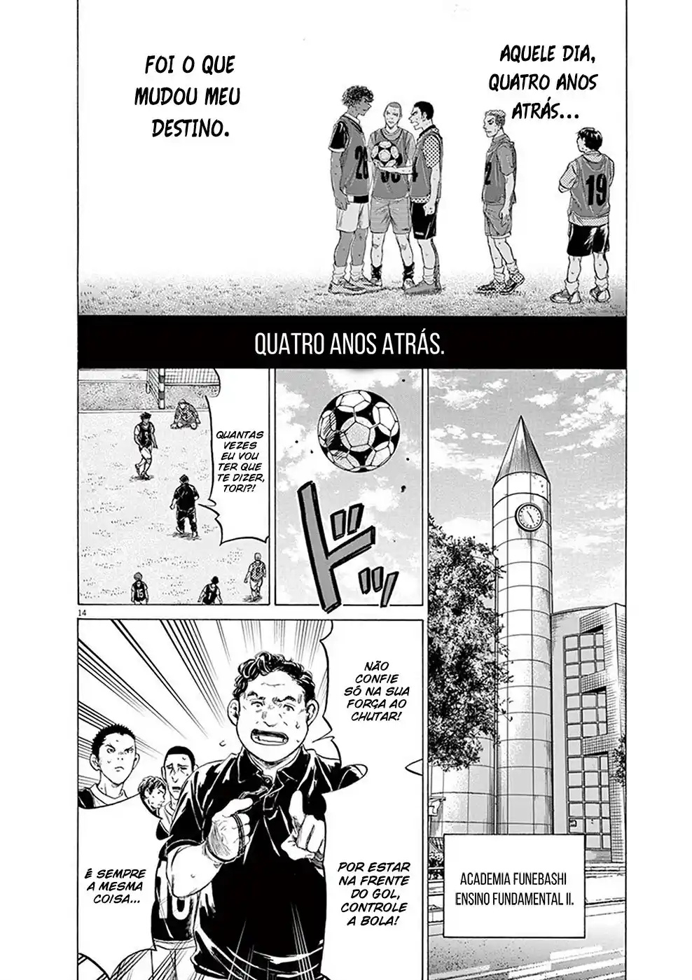 Read Ao Ashi Português Manga Online