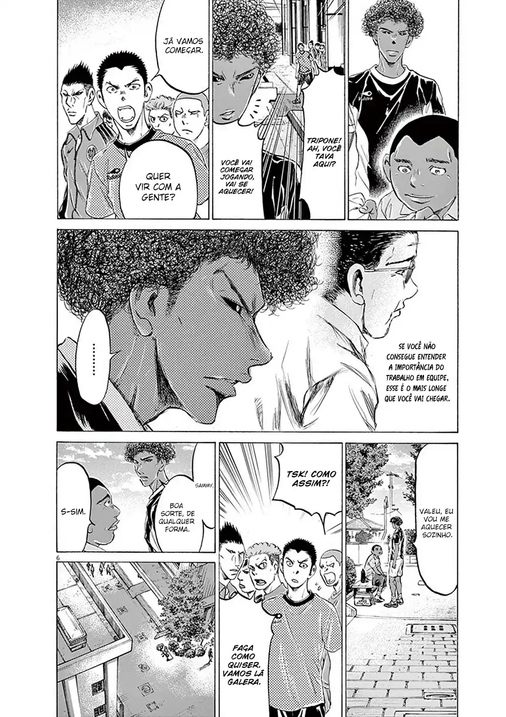 Read Ao Ashi Português Manga Online