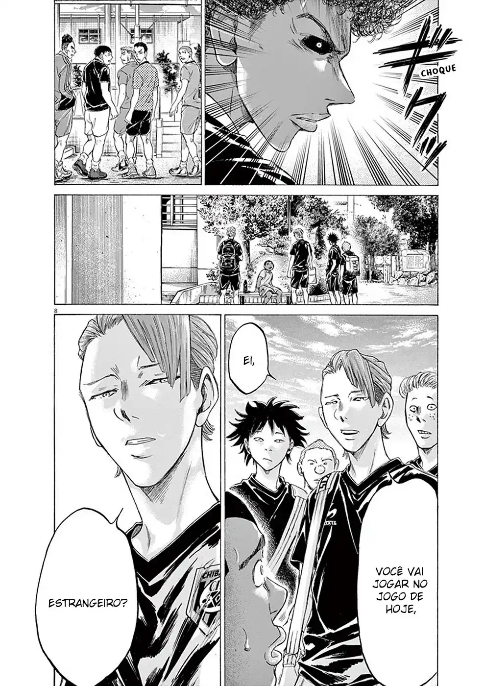 Read Ao Ashi Português Manga Online