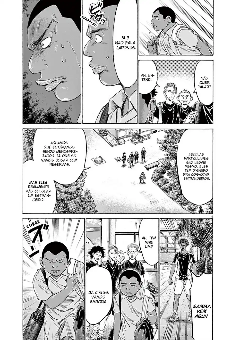 Read Ao Ashi Português Manga Online