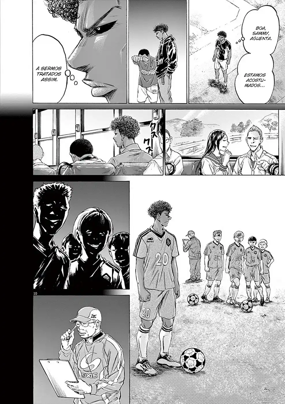Read Ao Ashi Português Manga Online