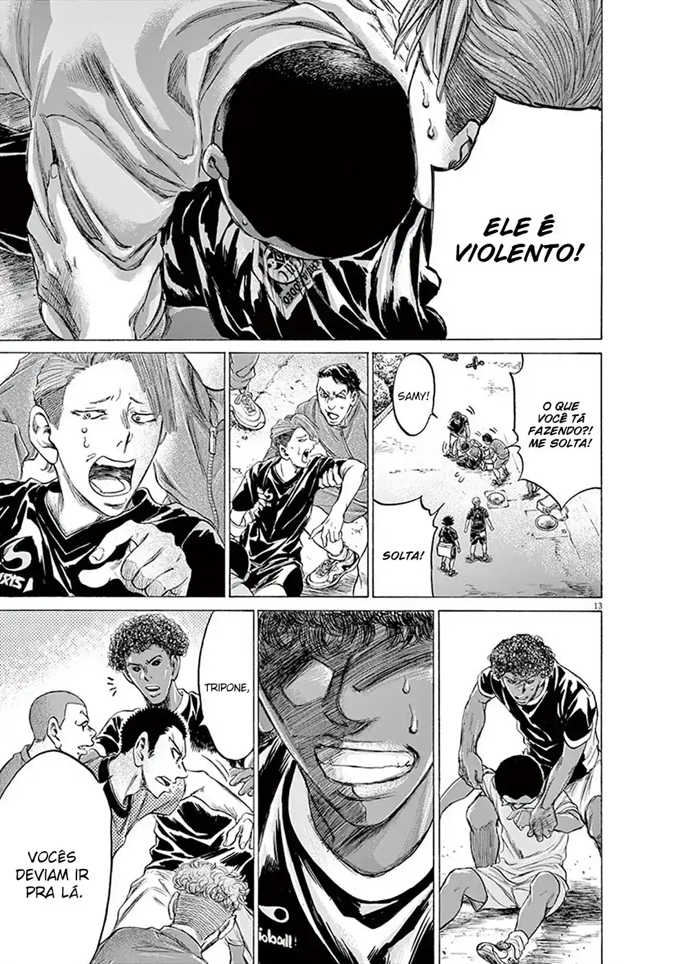 Read Ao Ashi Português Manga Online